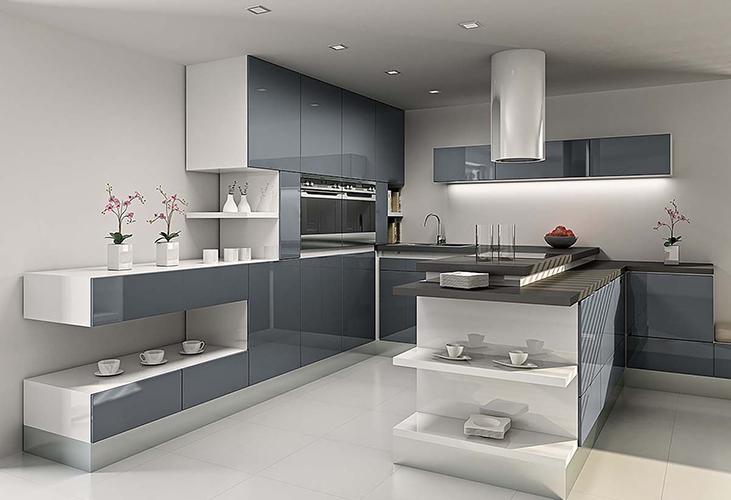 Küchenfronten erneuern - Beispielbild GG966 Grau ohne griffe.jpg